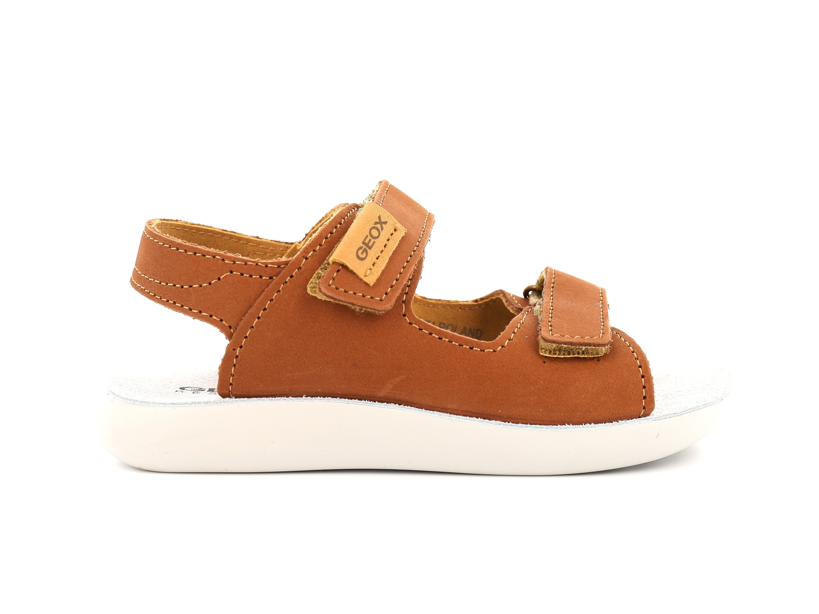 Geox-SANDAL LIGHTFLOPPY J45GQC Matières combinées Marron Moyen