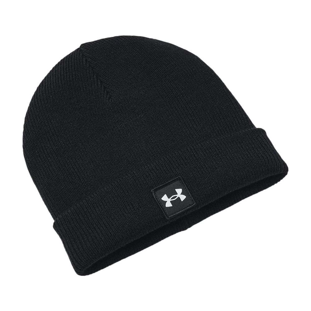 Under Armour HALFTIME SHALLOW - Bonnet Homme noir
