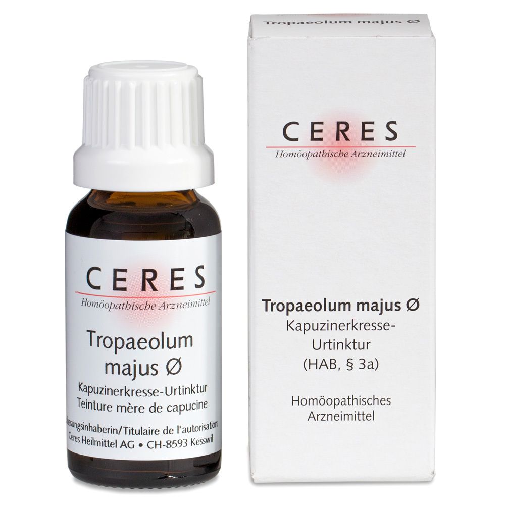 CERES Tropaeolum majus Urtinktur