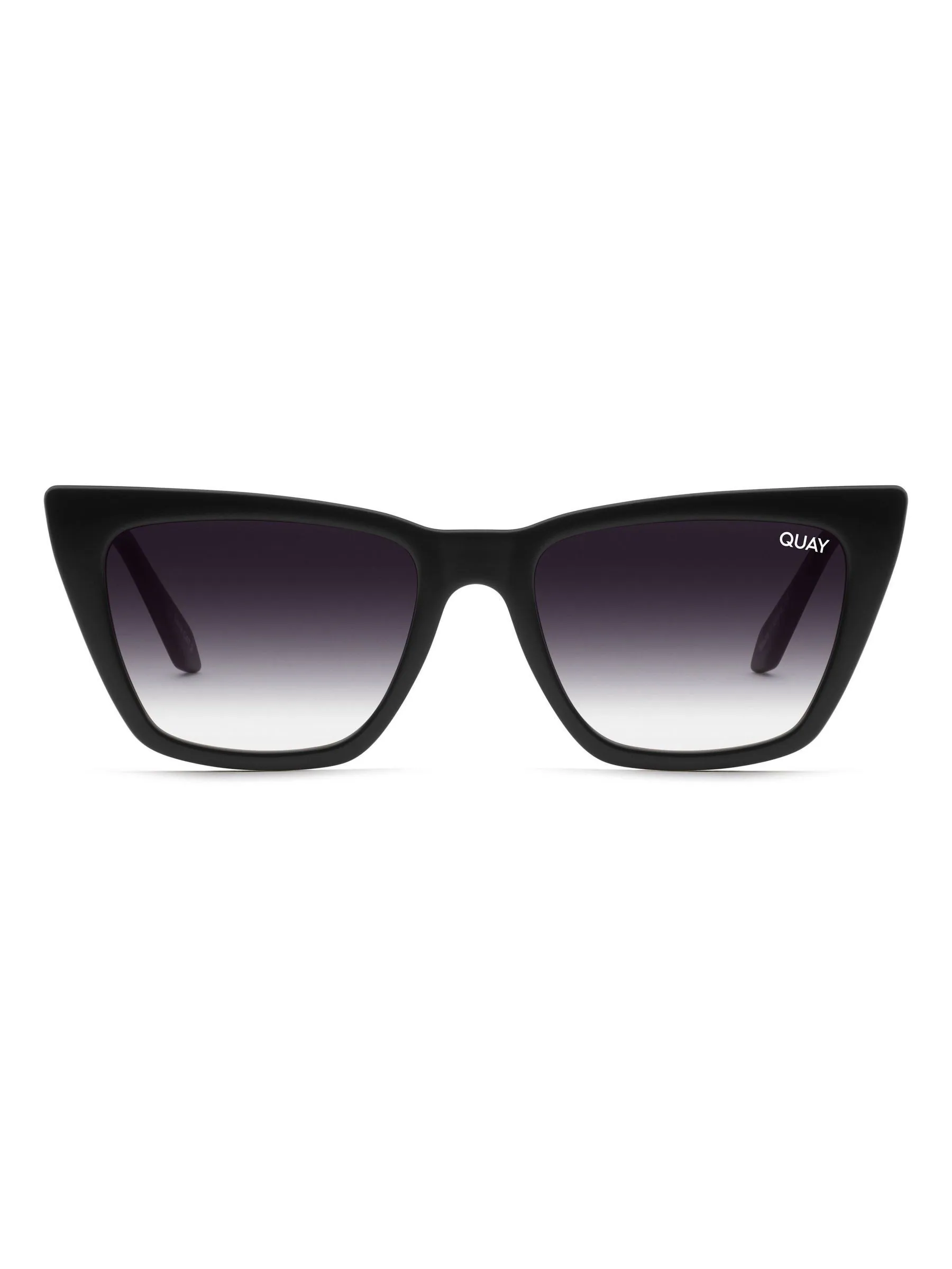 QUAY Call The Shots Black Sunglasses