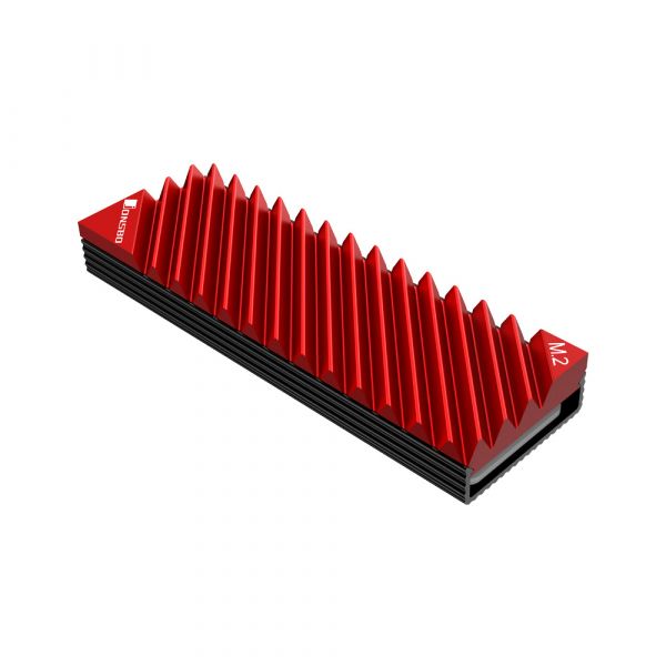 Jonsbo Cooler M. 2-3 M.2 SSD Vermelho M.2-3RED