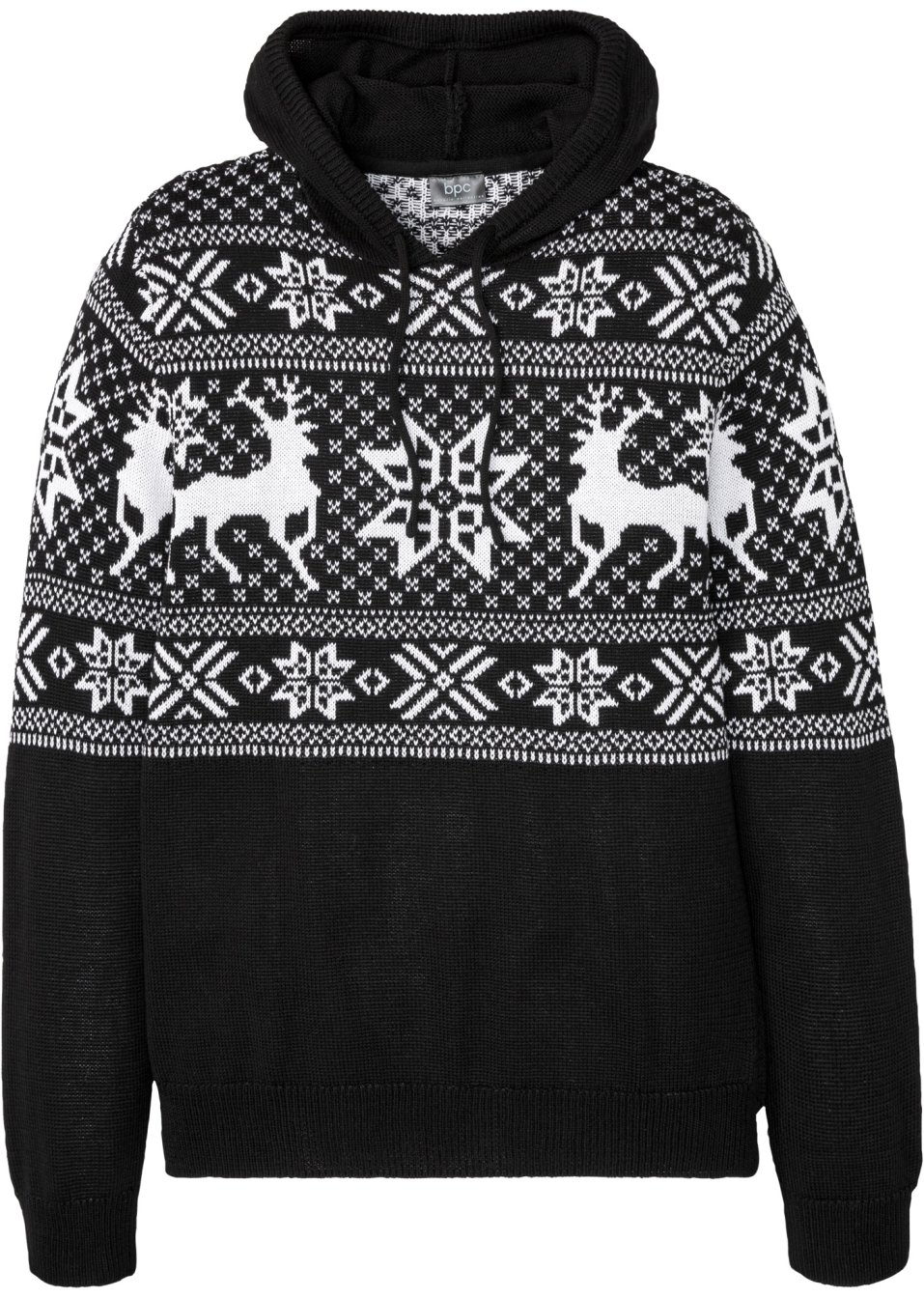 Pull norvégien à capuche