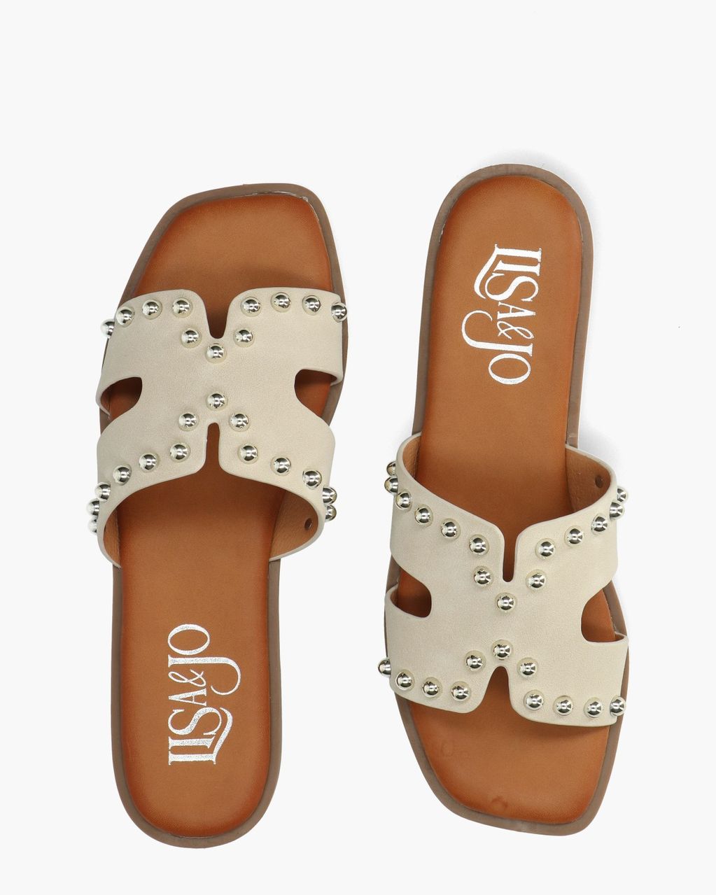 Lisa & Jo Zakiya Beige Damesslippers