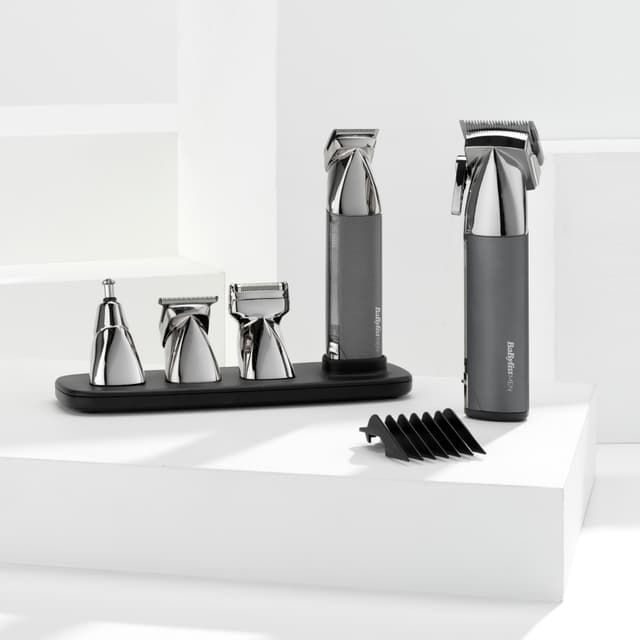 BaByliss Men Super X Metal multitrimmer MT996E (sølv)