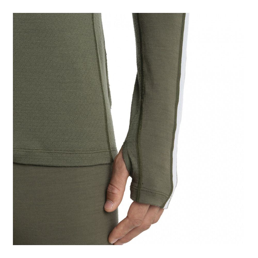 Icebreaker ZONEKNIT 200 - Sous-couche Homme loden/ether/cb