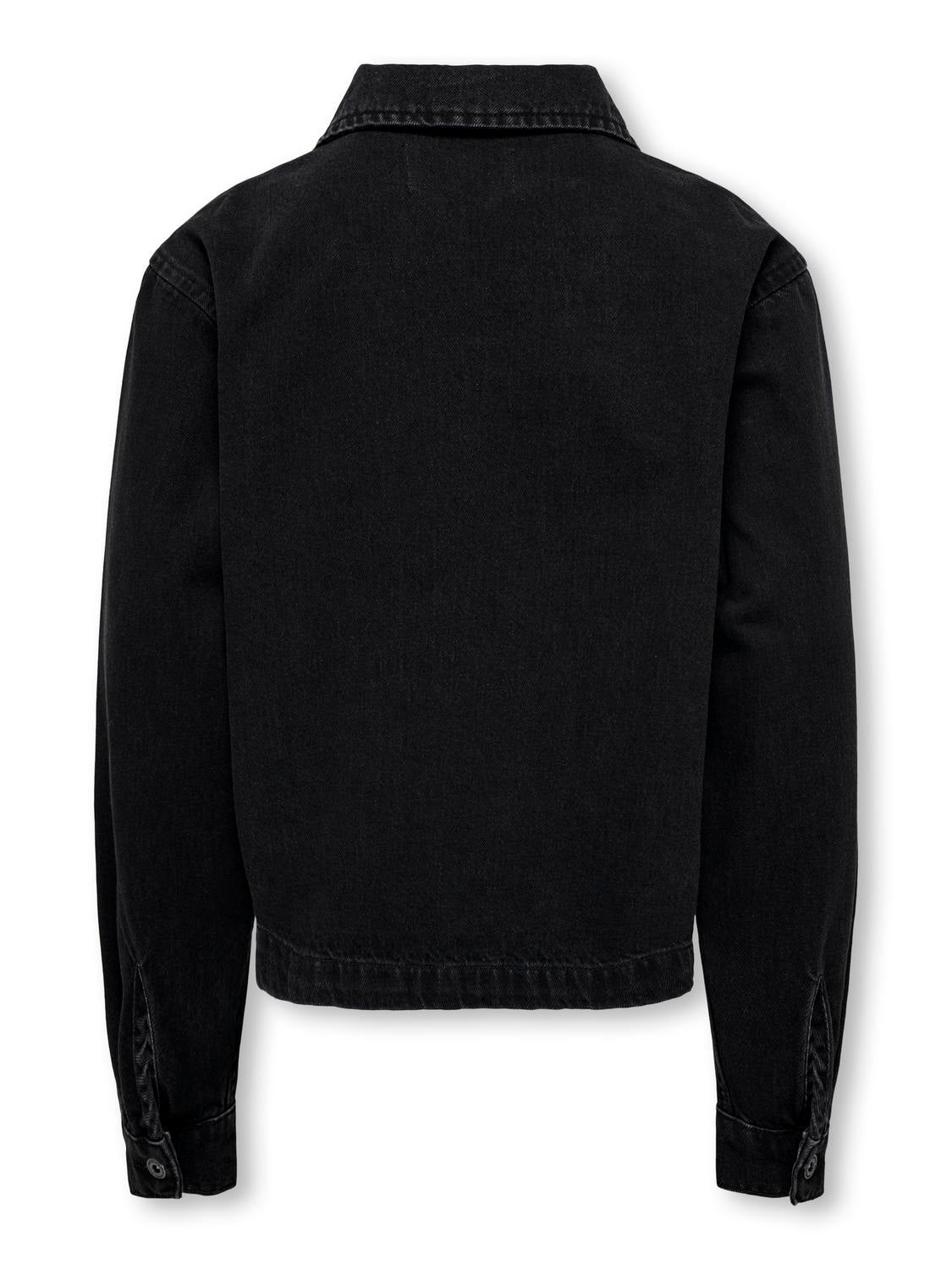 KOBJEPPE Jeansjacke Washed Black