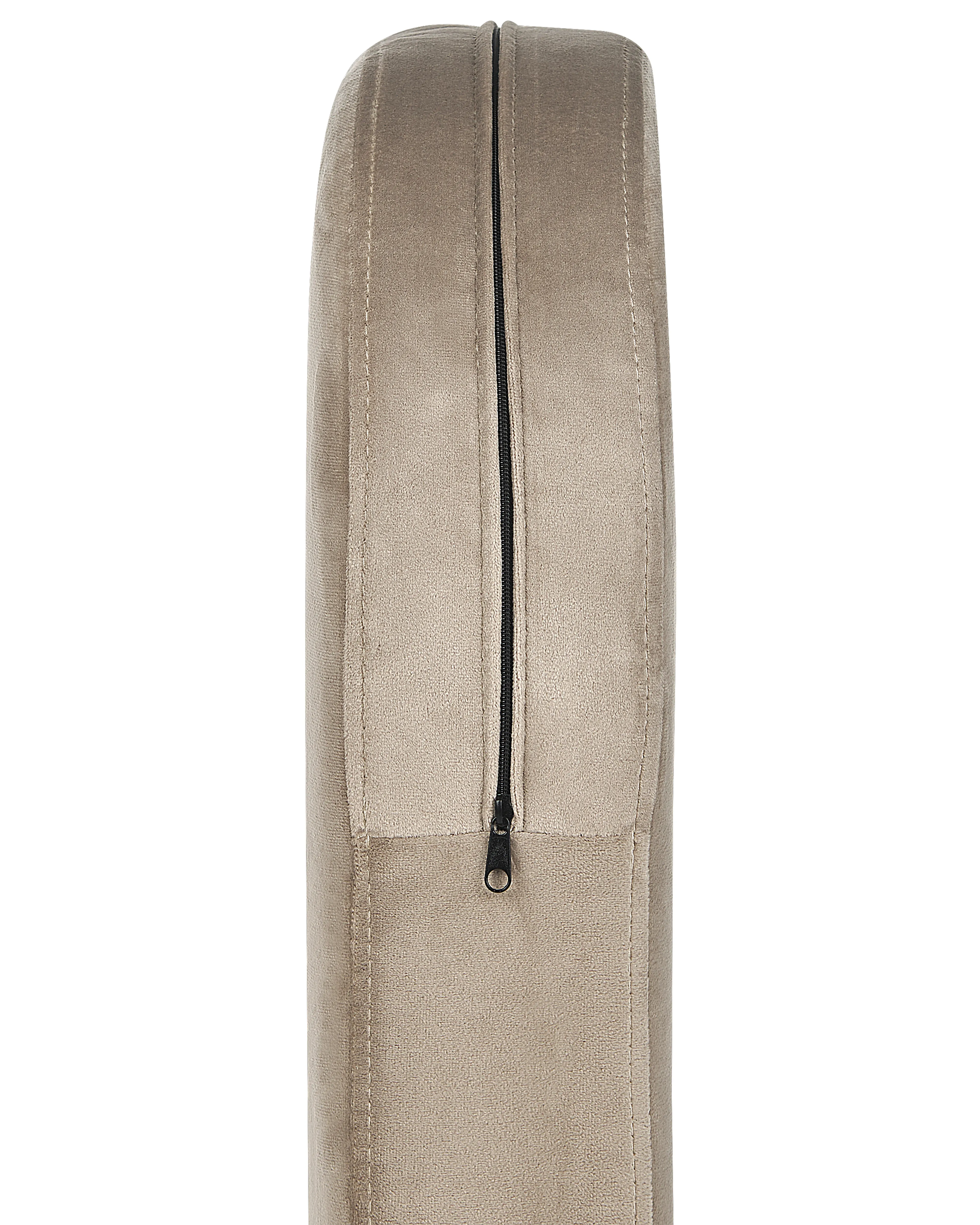 Fauteuil SIRKKA Fluweel Taupe