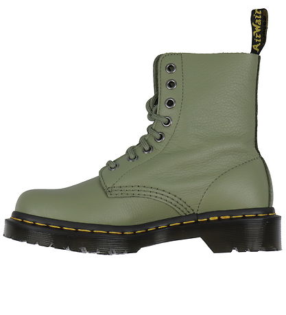 Dr. Martens Stiefel - 1460 Pascal - gedämpft Olive