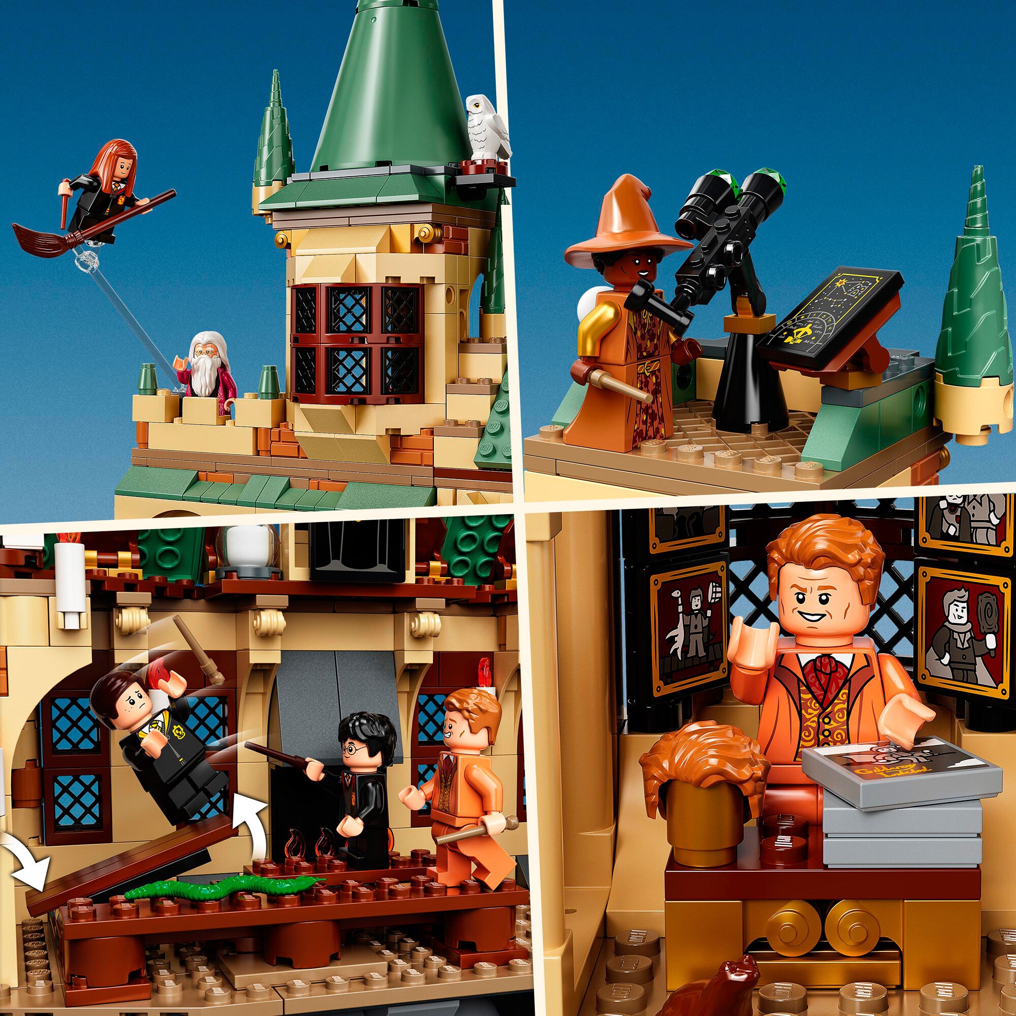 LEGO Konstruktionsspielzeug Harry Potter Hogwarts Kammer des Schreckens
