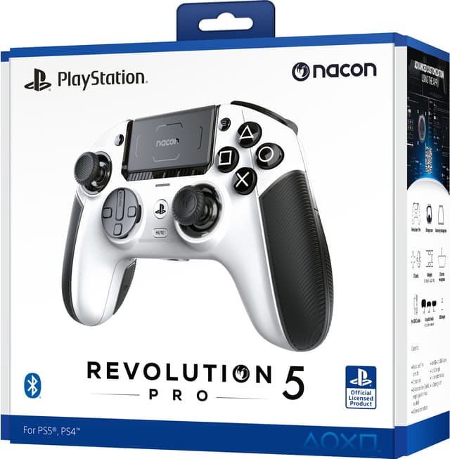 Nacon Revolution 5 Pro PlayStation 5/4 gamepad (hvid)