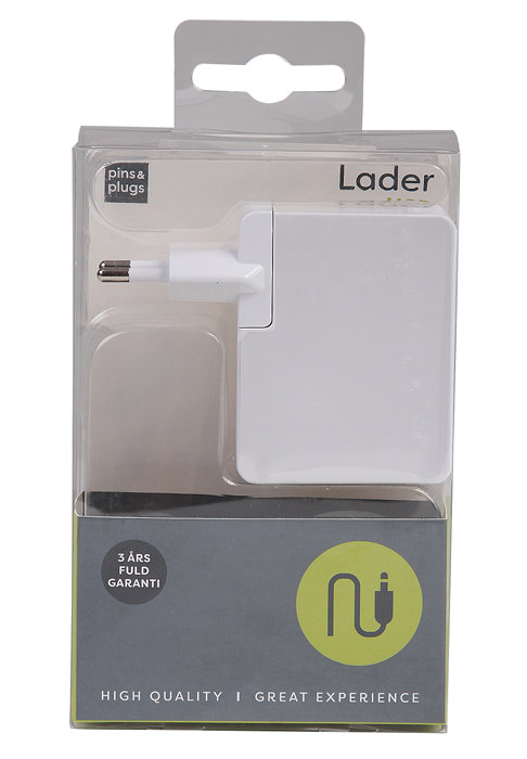 Oplader med 4 USB porte
