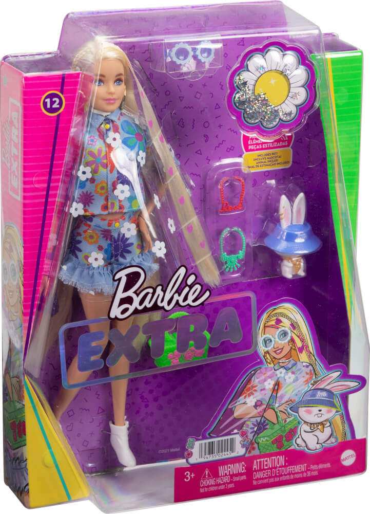 Barbie Extra Puppe (Flower Power)