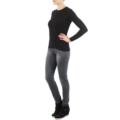 7 for all Mankind - THE SKINNY DARK STARS PAVE Gris
