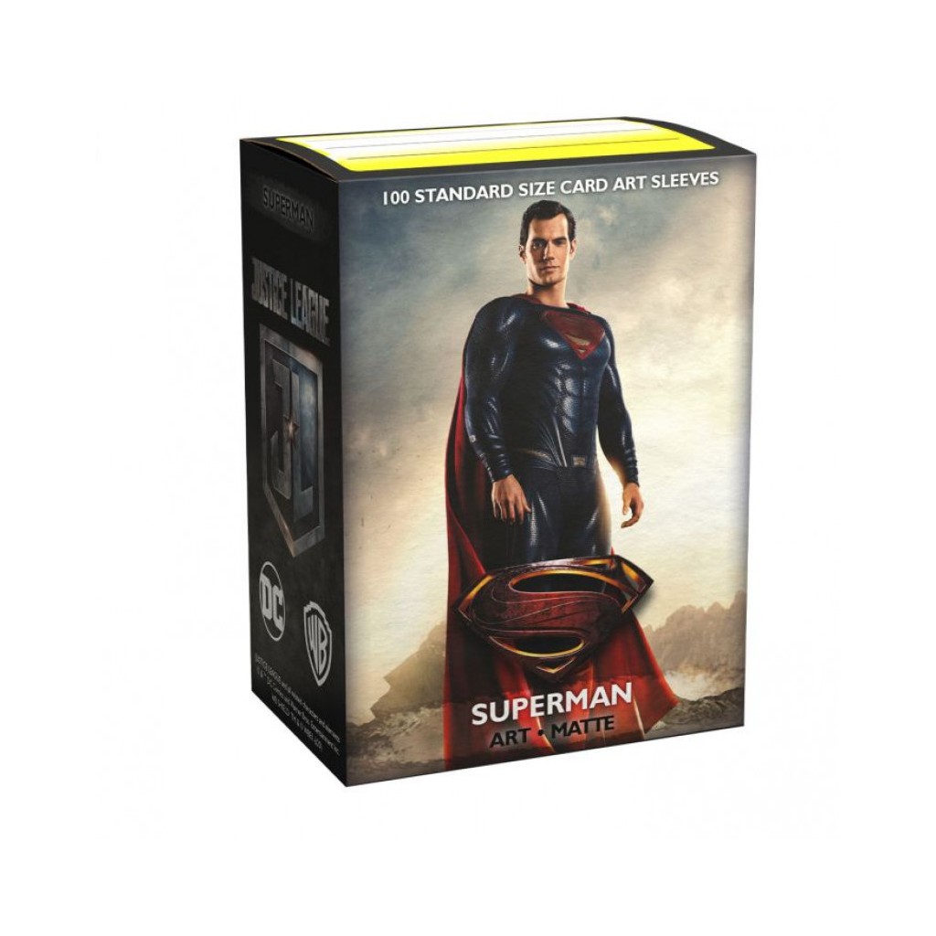 Dragon Shield - 100 Matte Art Sleeves - Justice League Superman