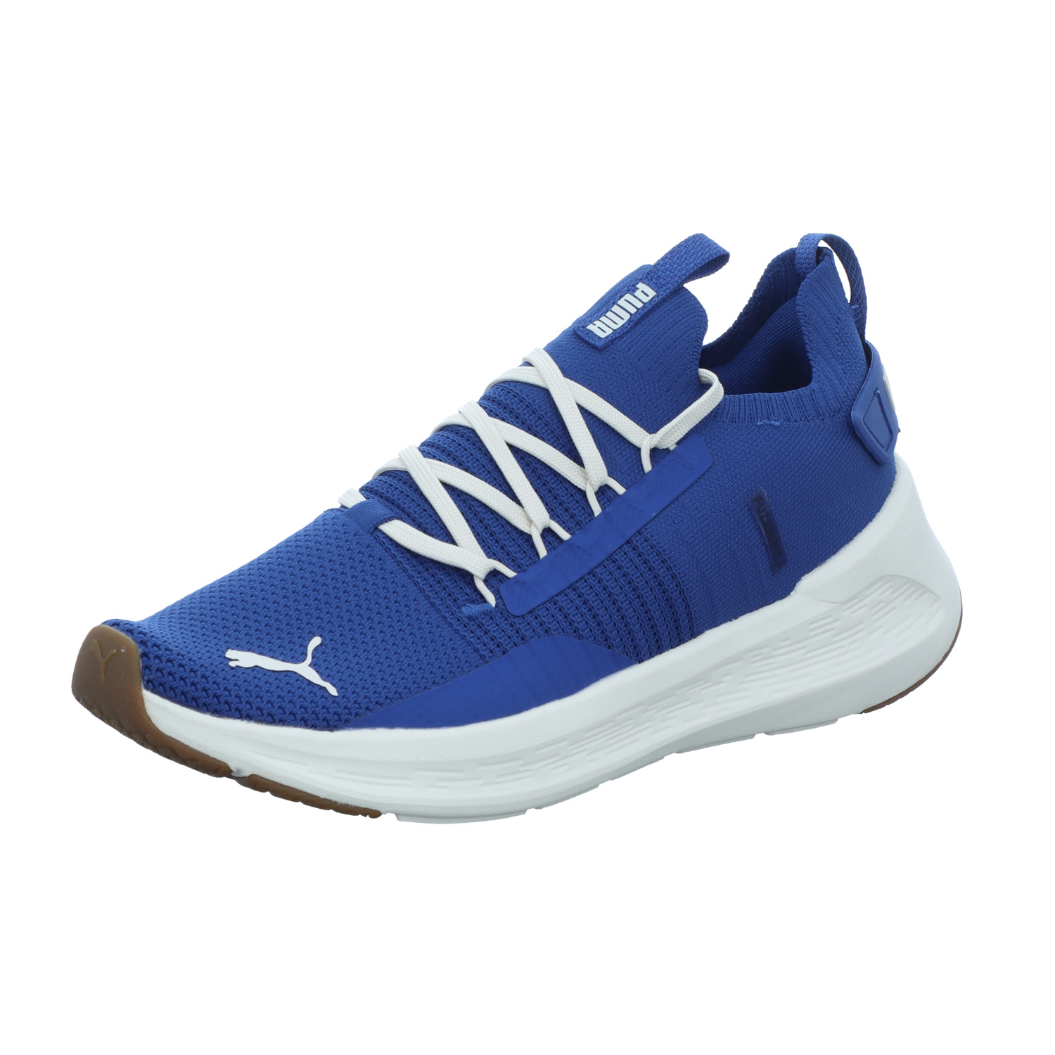 Puma Herren-Sneaker Softride Symmetry Fuzion LS Blau-Weiß