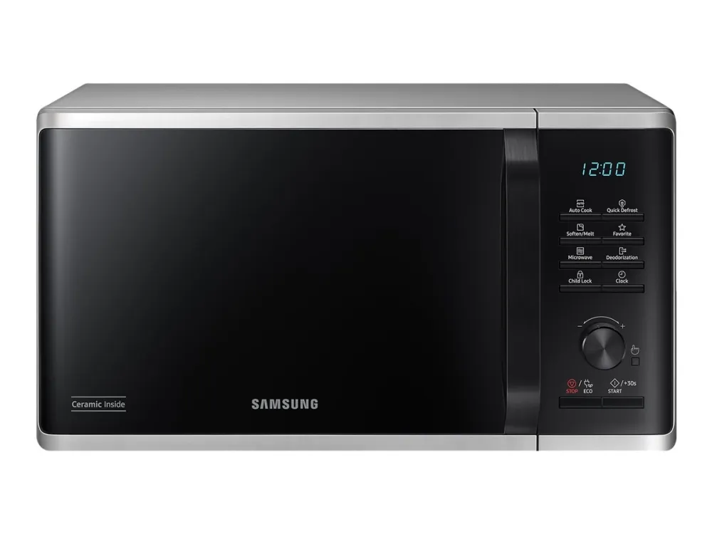 Samsung MS23B3515AS - Mikrobølgeovn - 23 liter - 800 W - sølv