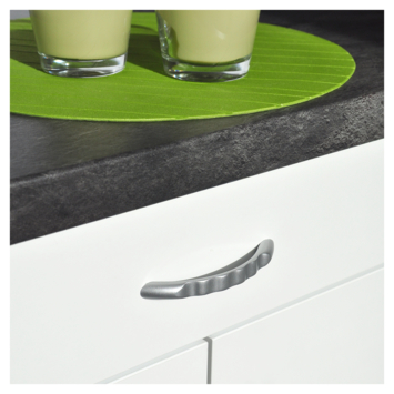 Greep Ines aluminium 123mm