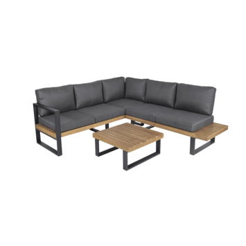 Wakefield loungeset Skopelos Oiled Teak Hout