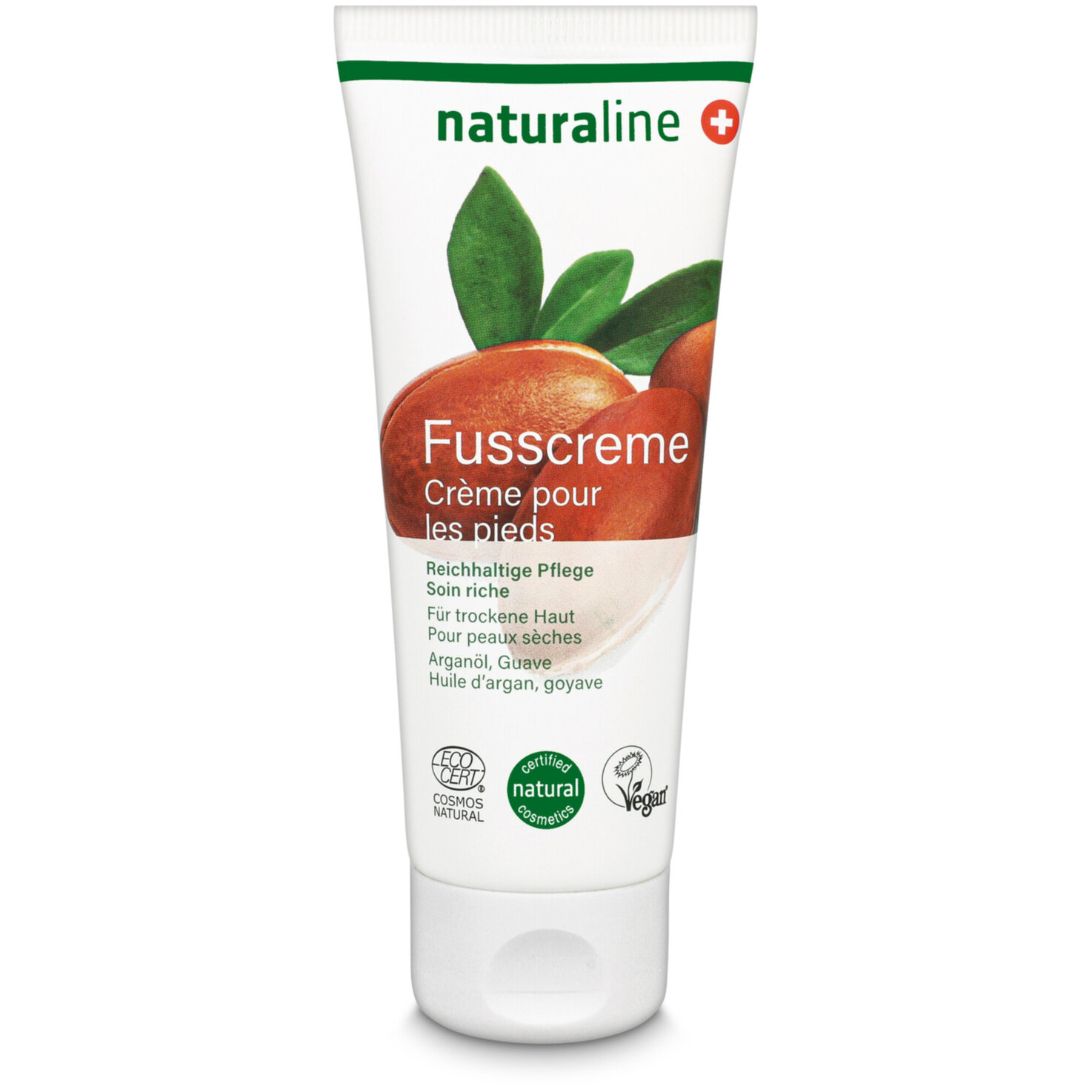 Naturaline Fusscreme Arganöl & Guave