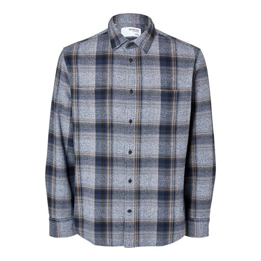 Selected Homme Regowen-Grindle Check Skjorte, Sky Captain, XL