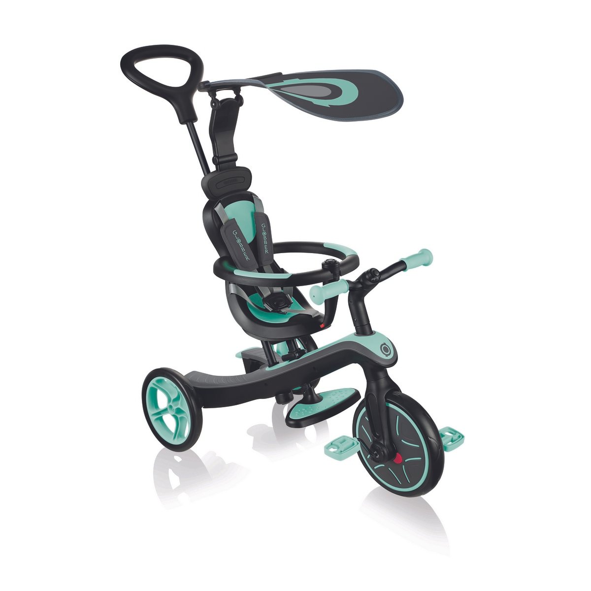 Tricycle explorer 4 en 1 pastel mint