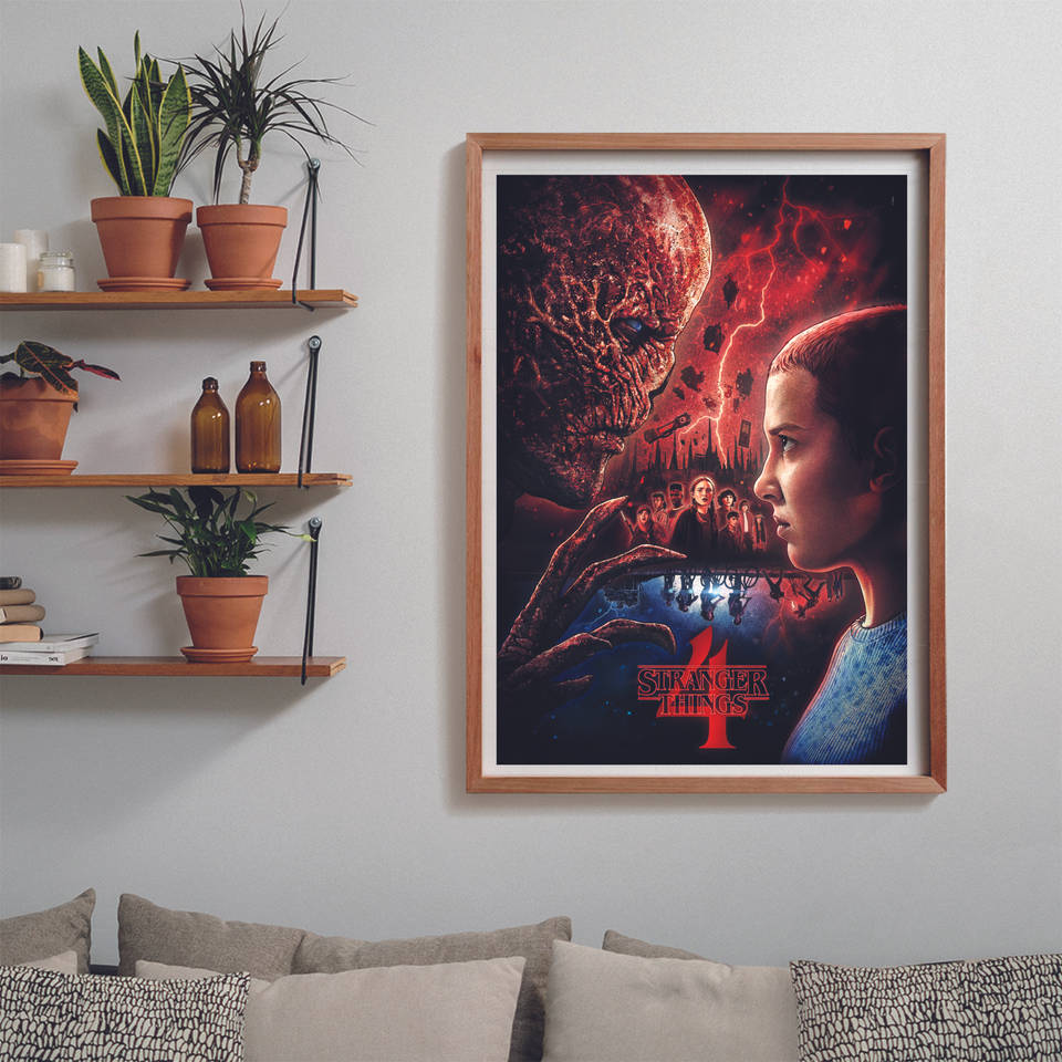 Clementoni puzzel Stranger Things Vecna en Eleven - 1000 stukjes