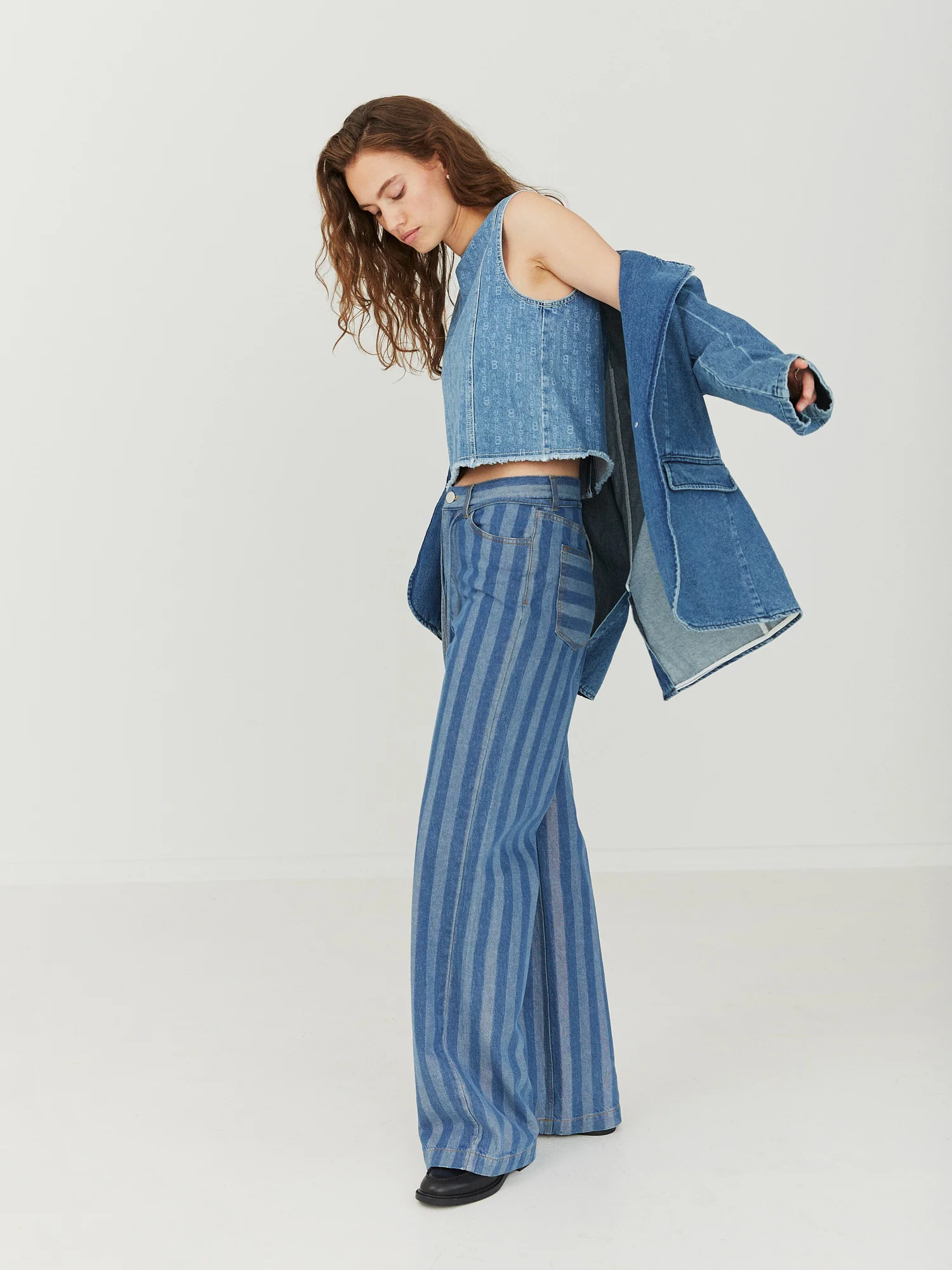 Baum und Pferdgarten  Madine denimtop - 99 Denim Blue