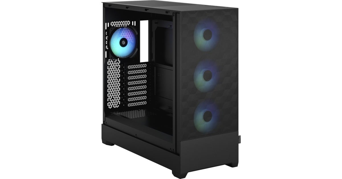 Fractal DesignPop XL Air RGB big tower behuizing  (Zwart | 2x USB-A | RGB | Tempered Glass)