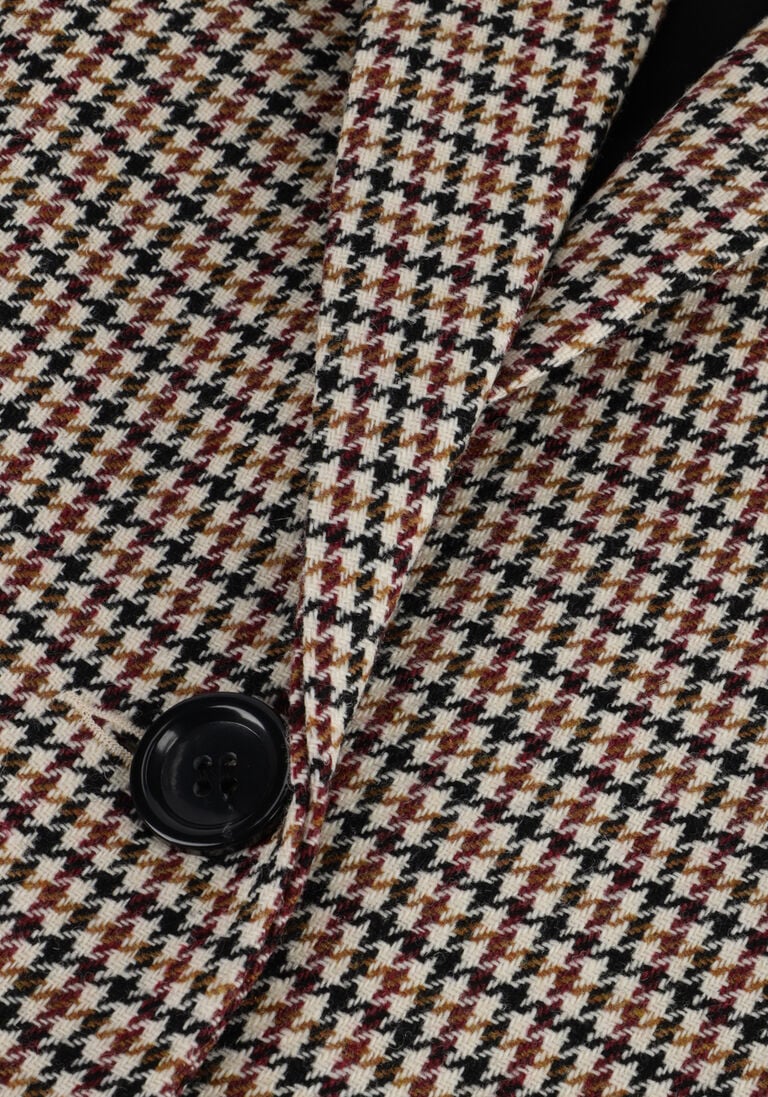 VANILIA zwarte vanilia blazer tweed wool colbert black