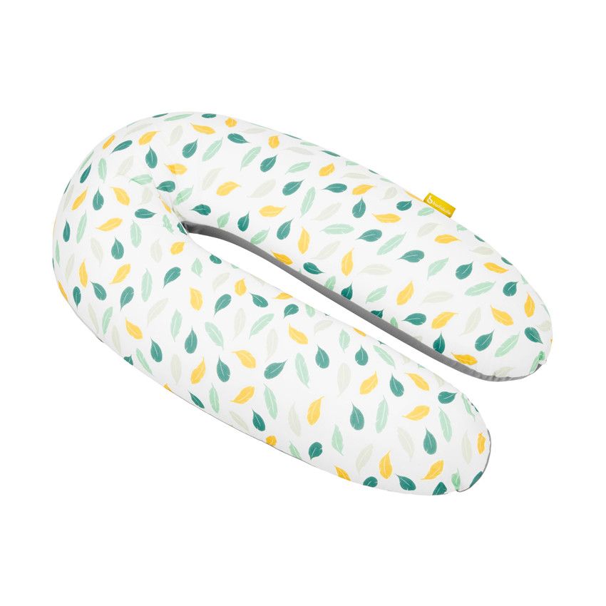 2 En 1 Coussin De Maternité Et D'Allaitement Plumes - Ecru