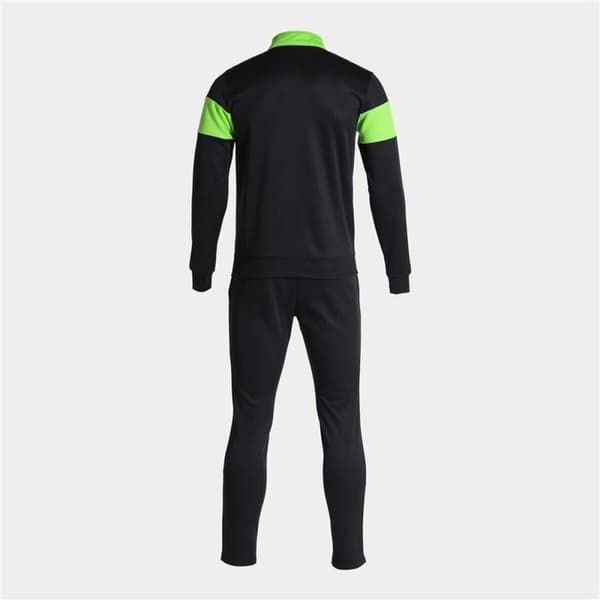 Treningsdrakt for barn Joma Sport Danubio III Svart Grønn 2 Deler - 11-12 år