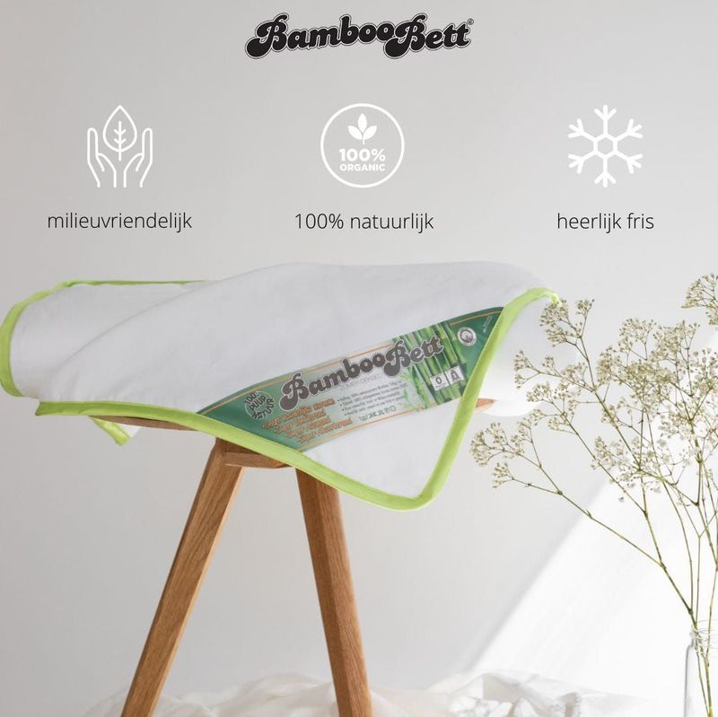 Bamboo - Bett - Zomerdekbed - Bamboe - Licht en Ventilerend
