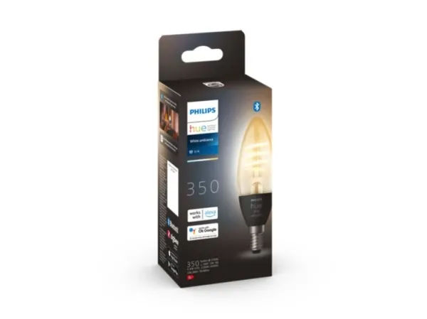 Philips Hue White ambiance Filament Kerte - E14 pære