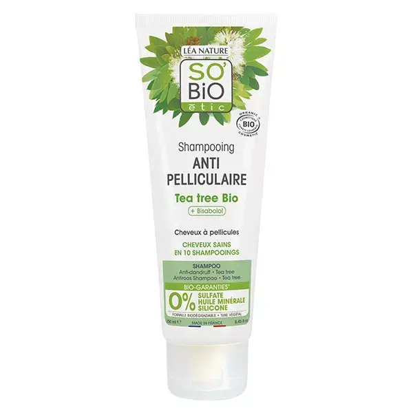 Shampoo Anticaspa Orgânico So'Bio Étic Men 250ml