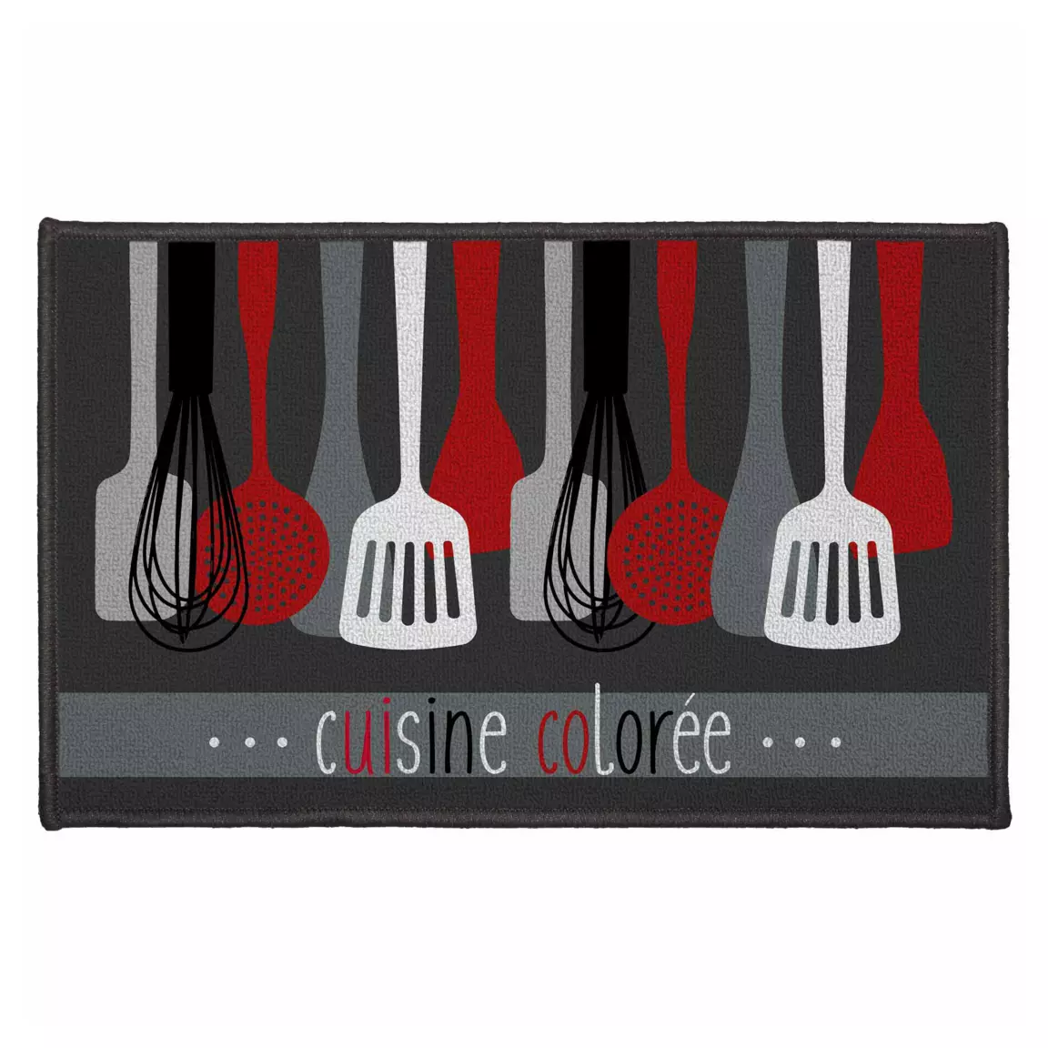 Tapis multi-usage (50 x 80 cm) Cuisinette Rouge