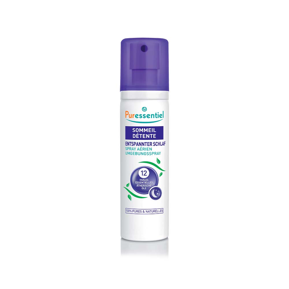 Puressentiel Entspannter Schlaf Umgebungsspray<br>75 ml, Spray, Spray, 12 ätherische Öle