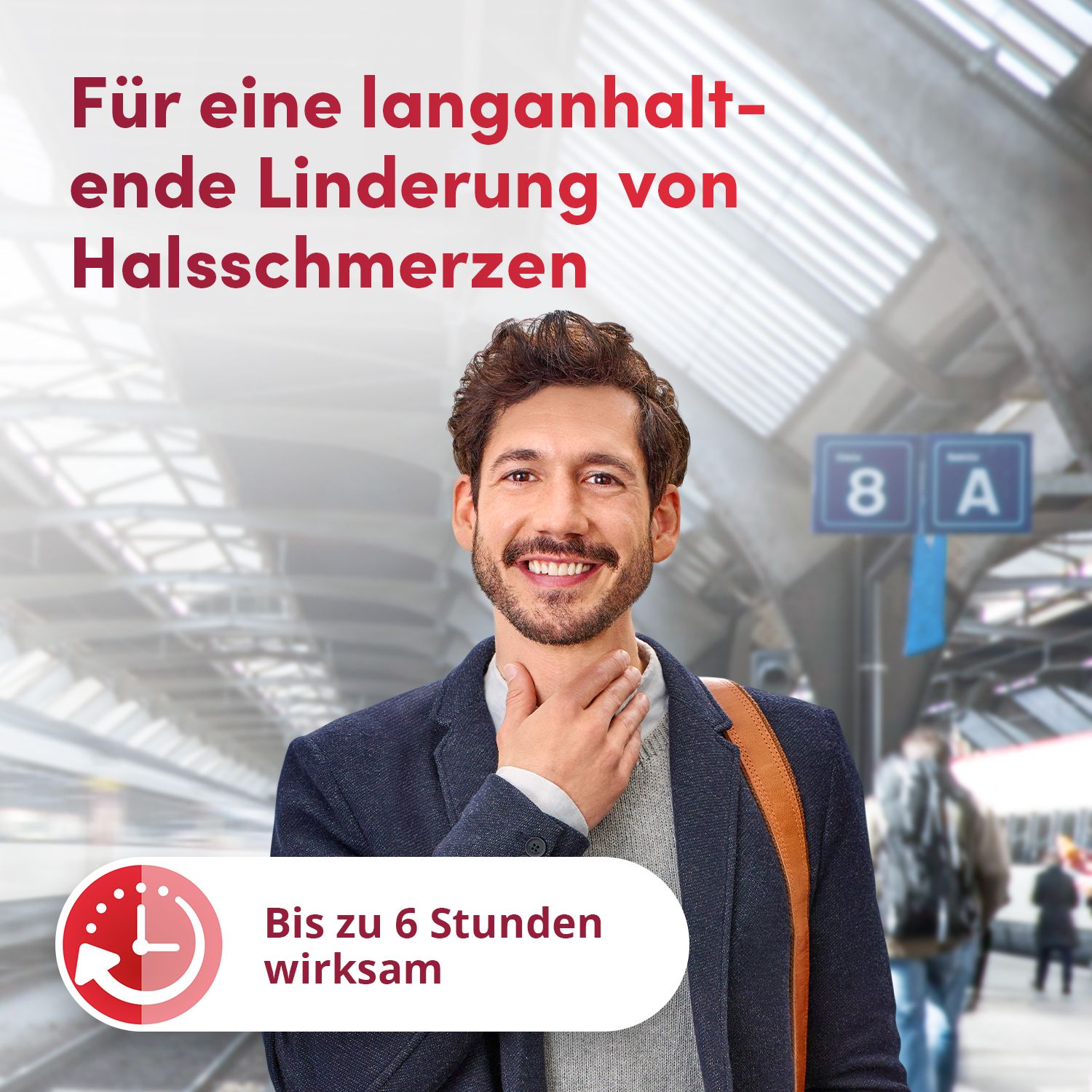 Lemocin® Flurbiprofen Spray gegen Halsschmerzen – schmerzlindernd & entzündungshemmend bis zu 6 Stunden, angenehmer Kirsch-Minz-Geschmack – für Erwachsene ab 18 Jahren