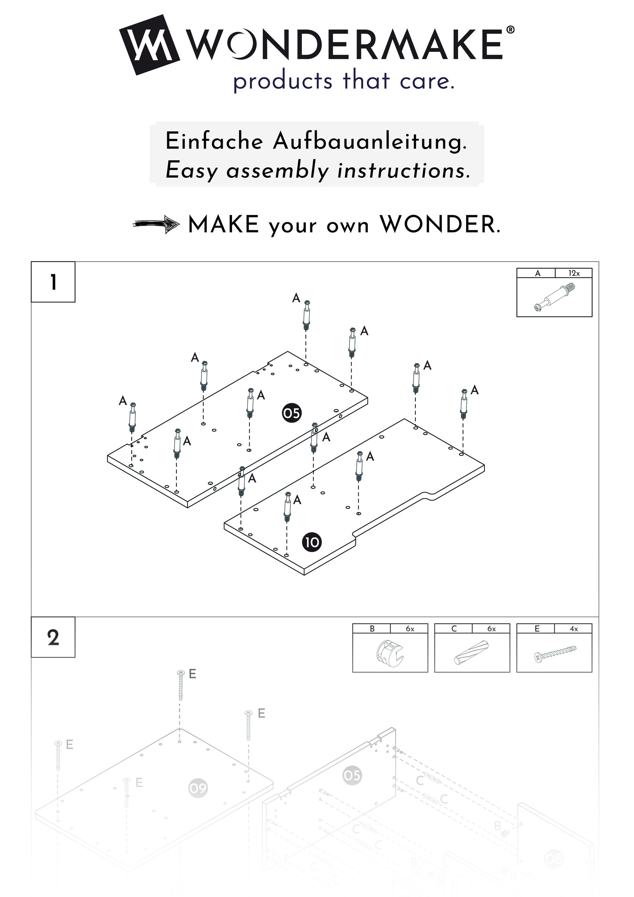 WONDERMAKE® Katzenschrank für Katzentoilette groß aus Holz, Katzenklo-Schrank Kommode XL, Design Katzen-Haus Toilette Klo Waschbecken-Unterschrank für Bad, 73,5 x 51,5 x 57 cm, weiß