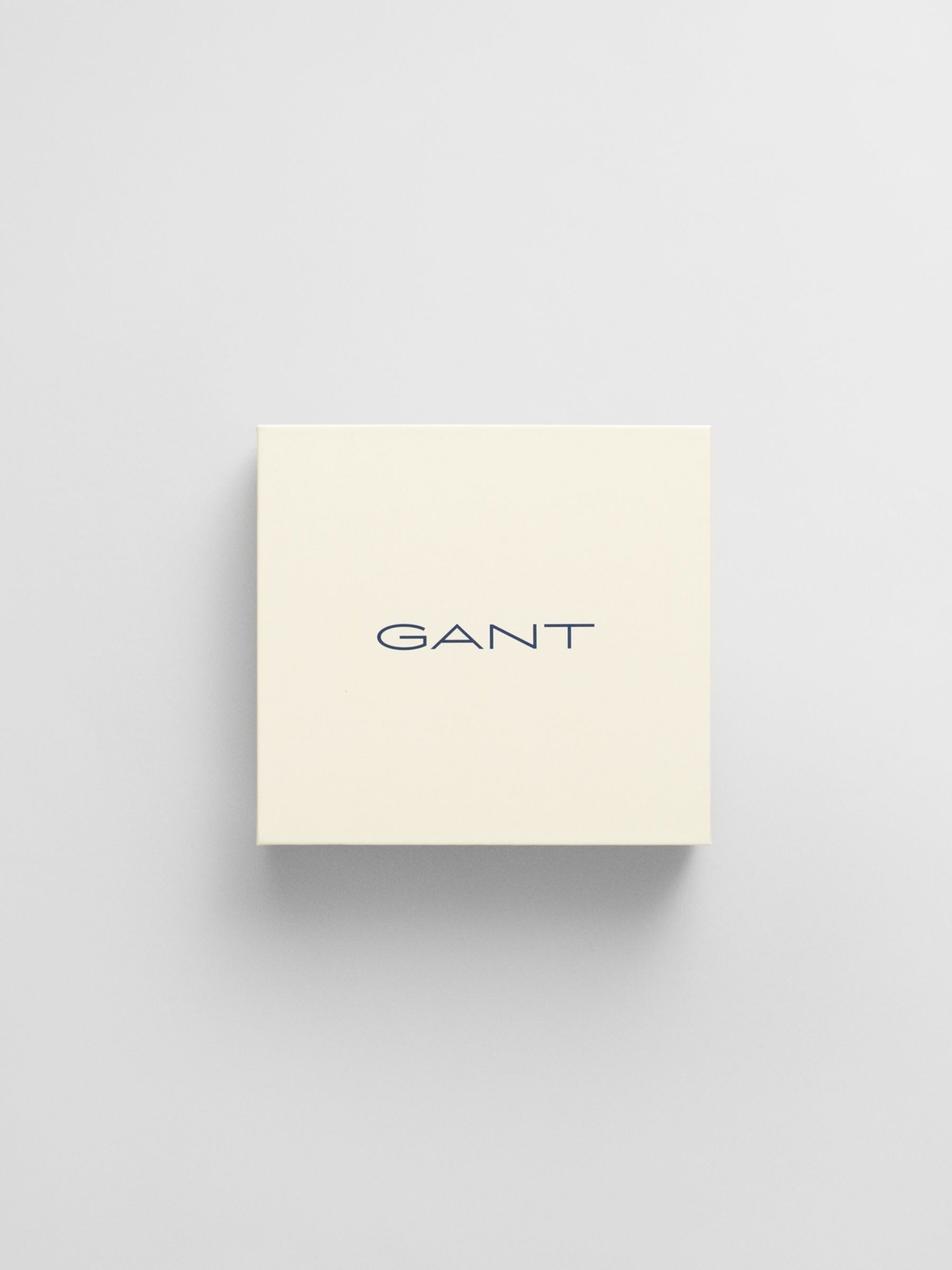 Zwart - GANT leren bifold-portemonnee