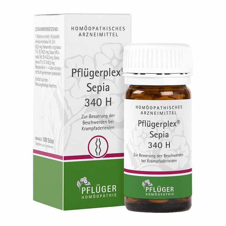 Pflügerplex Sepia 340 H Tabletten, 100 St