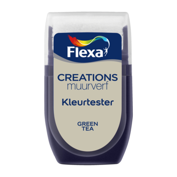 Flexa Creations muurverf Kleurtester Green Tea mat 30ml