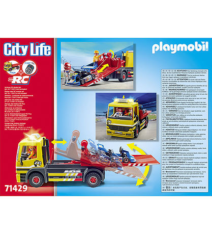 Playmobil City Life - Bugseringsservice - 71429 - Lys - 54 Dele
