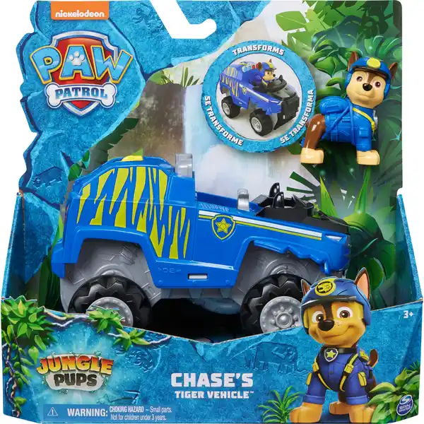 Paw Patrol Jungle Pups Themed Vehicles