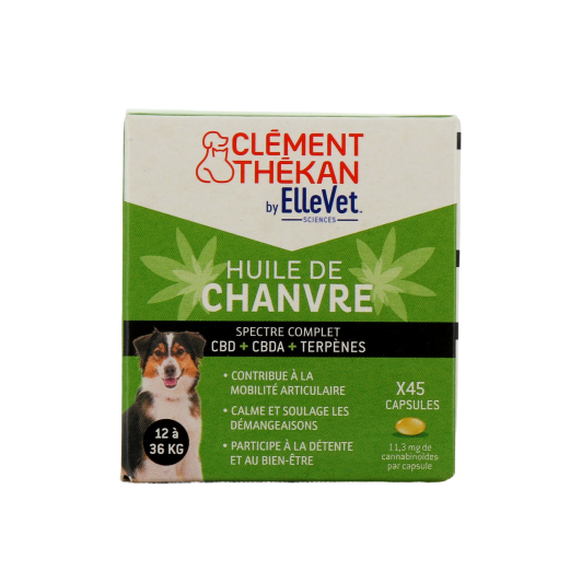 Clément Thékan - Huile de chanvre pour chien