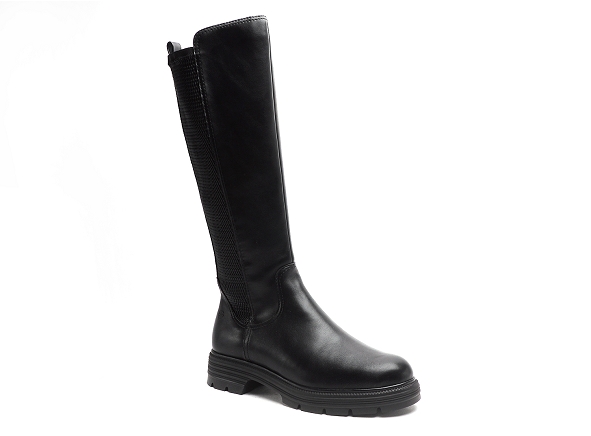 Tamaris bottes plates femme 25604 41 noir