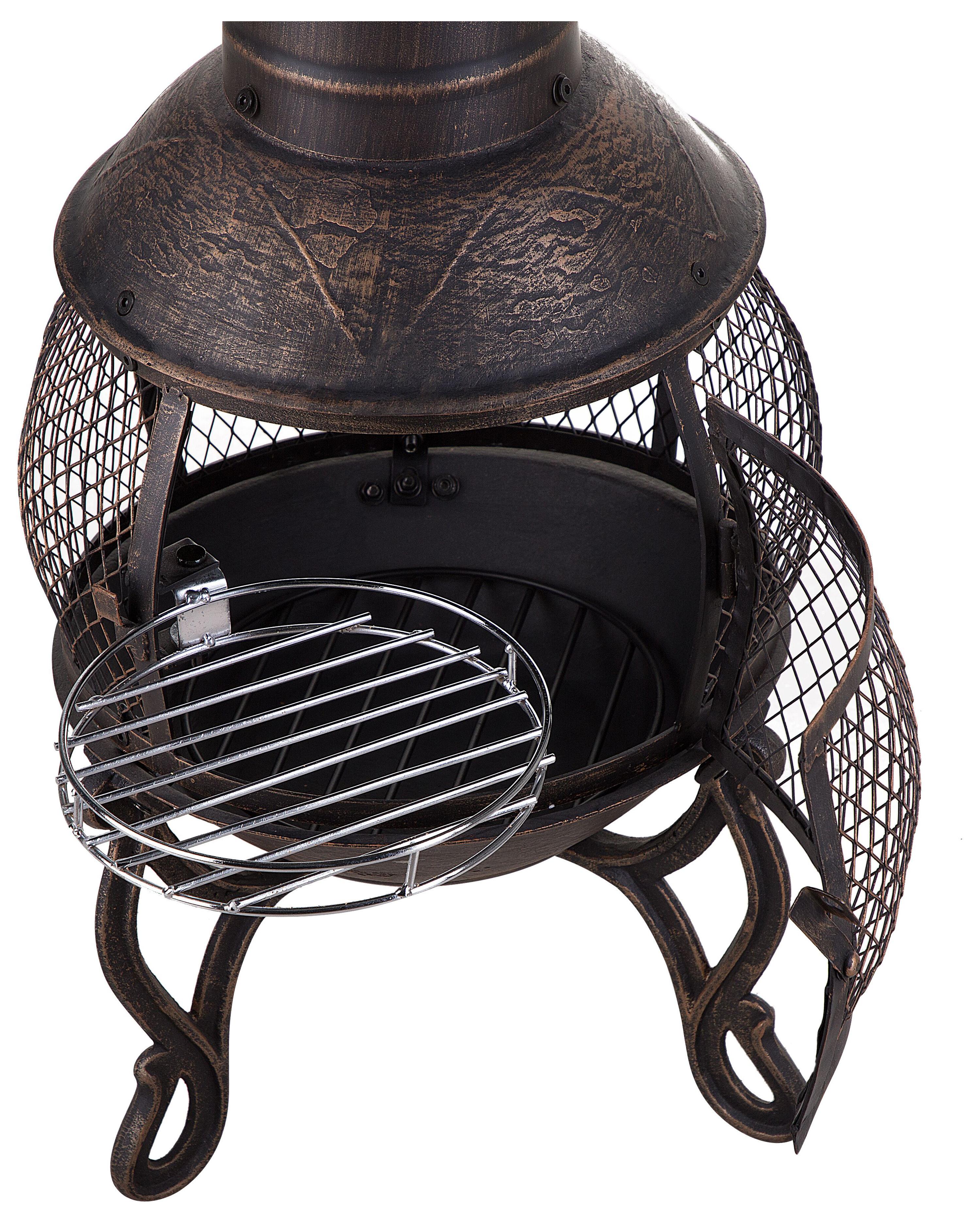 Grill vuurplaats TACORA Metaal Zwart