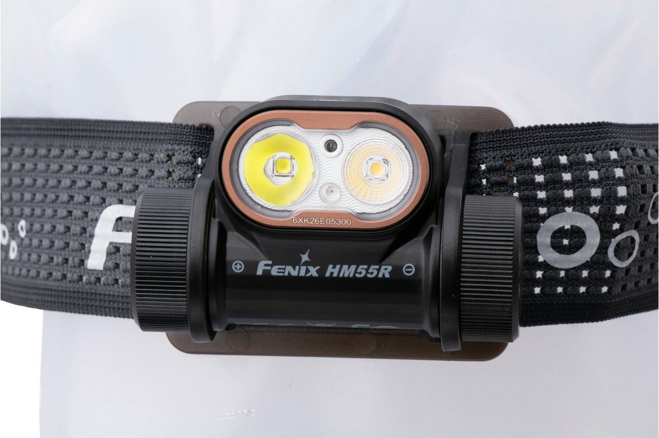 Fenix HM55R oplaadbare hoofdlamp, 1200 lumen, Black