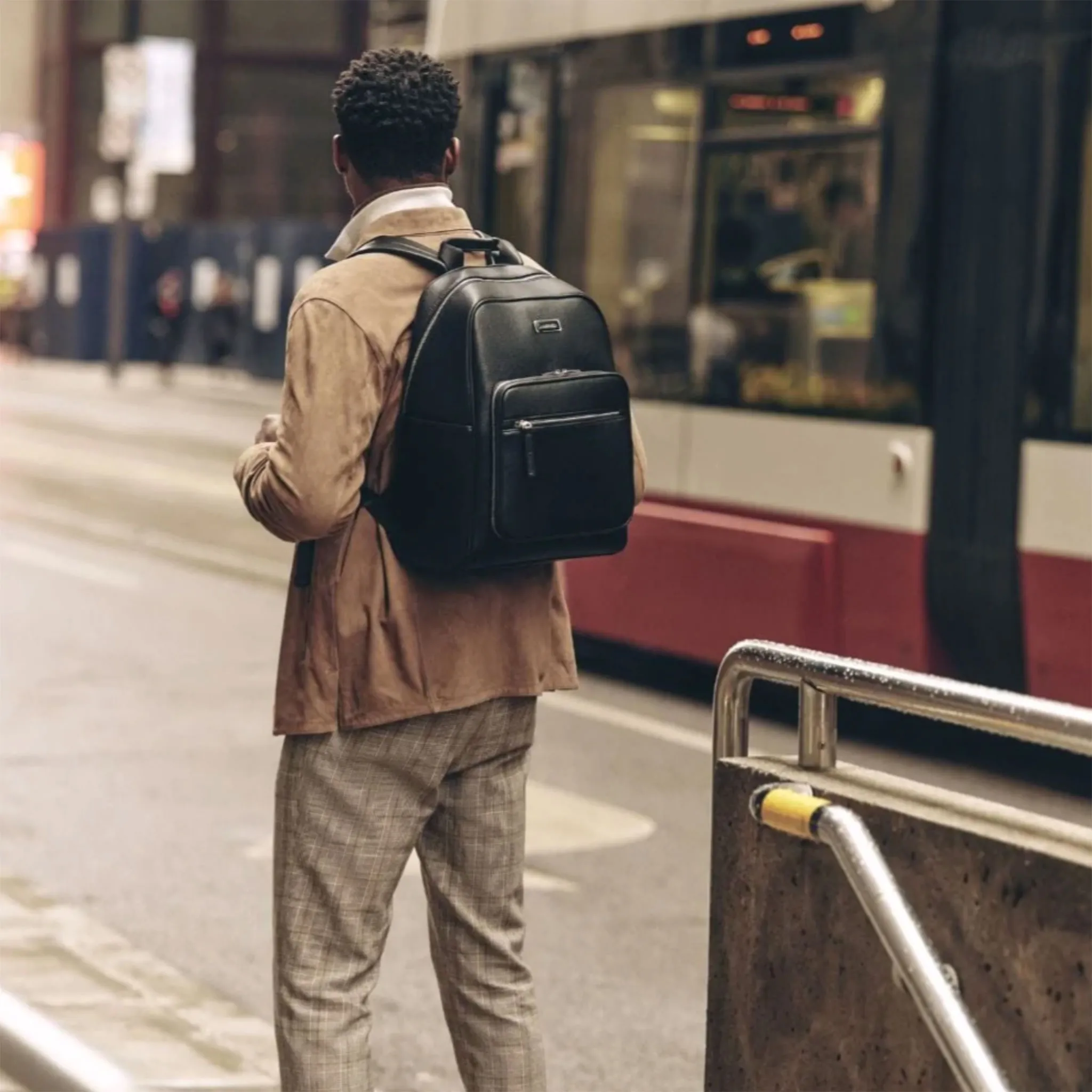 Lambert Sac à Dos Blake - Noir Pebble