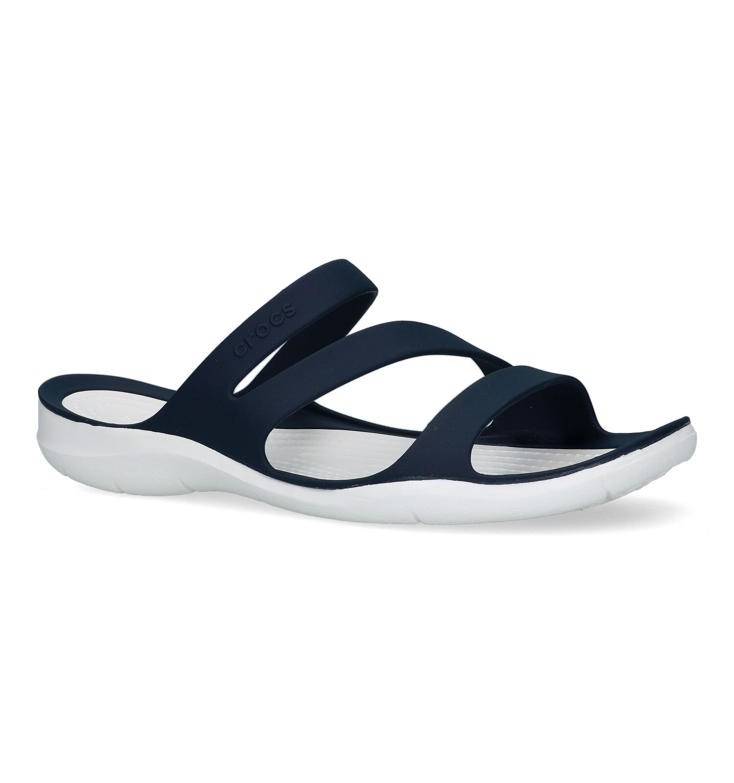 Badslippers blauw