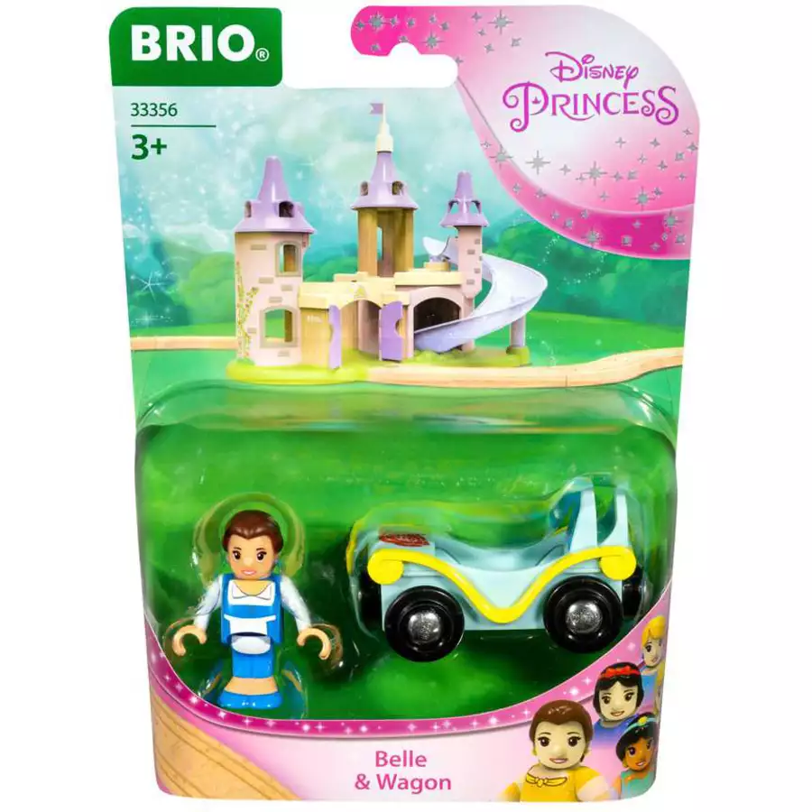 Brio BRIO  Princess Belle mit Waggon bunt